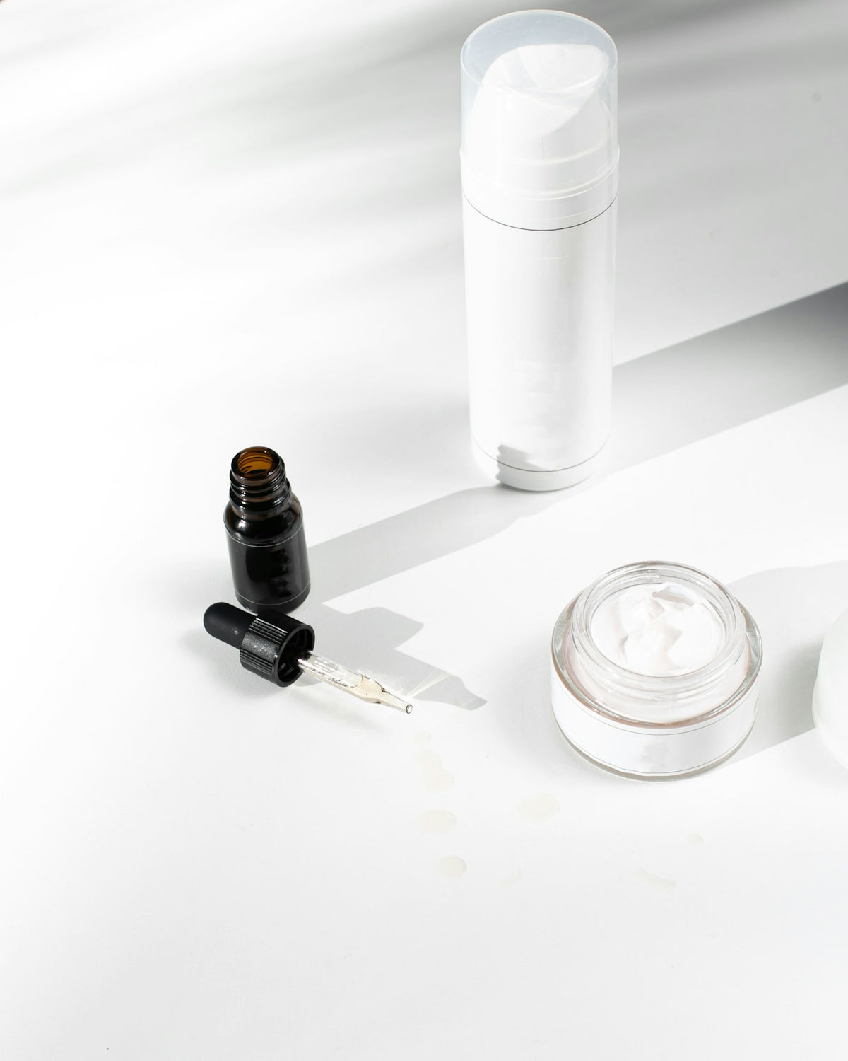 The Morning Three set, serum, moisturiser and oil