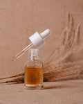 24K Gold Face Serum 50ml, amber dropper bottle